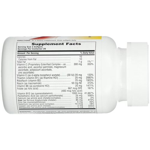 ���� Nature's Plus Hema-Plex vcaps, 60 ����. ������ ������