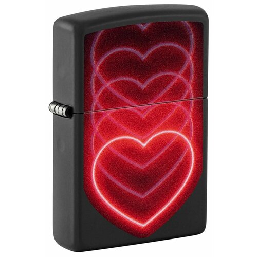   ZIPPO Hearts Design   Black Light, /, , , 38x13x57    -     , -, 