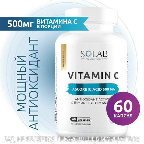  SOLAB   500   , 60      vitamin C   -     , -, 