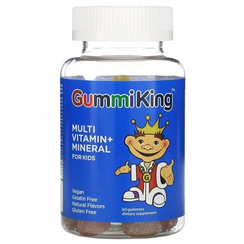 ���� GummiKing Multi Vitamin + Mineral for Kids 60 ���. ������ (GummiKing) ������ ������