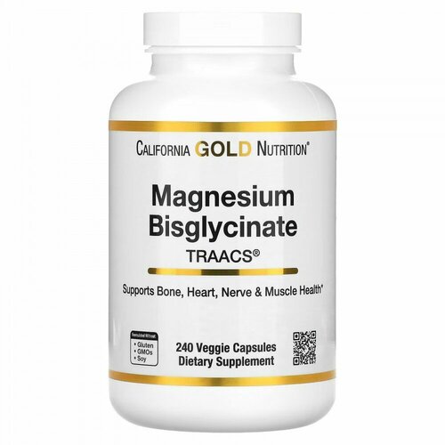  California Gold Nutrition Magnesium Bisglycinate .   -     , -, 