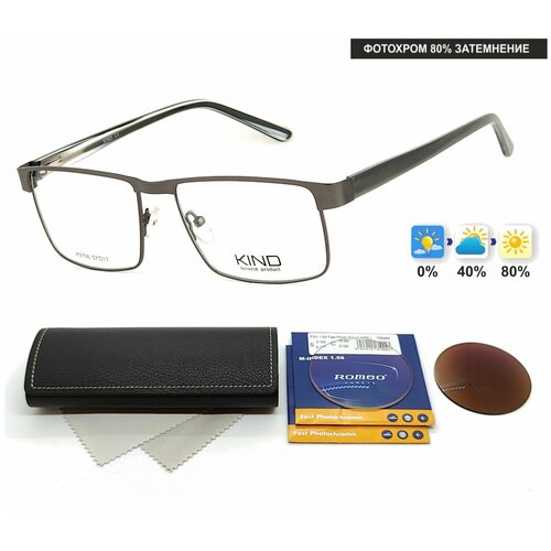 ���� ����������� ���� � �������� �� ������� KIND ���. 9796 ���� 20 � ������� ROMEO 1.56 FAST Photocolor BROWN, HMC+ -3.00 �� 68-70 ������ ������