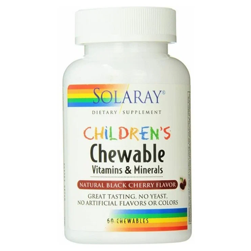 ���� �������� Solaray Children's Vitamin & Minerals, 150 �, 250 ��, 60 ��. ������ ������