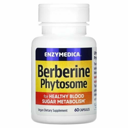 ���� Enzymedica, Berberine Phytosome, ������������ ��������, 60 ������ ������ ������