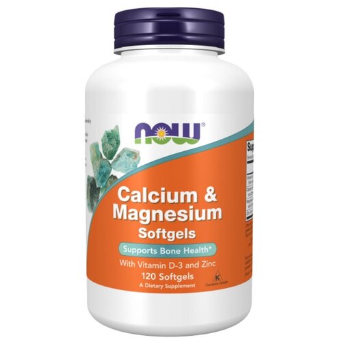 ���� ������� NOW Calcium & Magnesium with Vitamin D3 and Zinc, 361 �, 120 ��. ������ ������