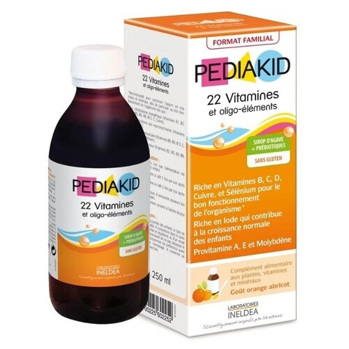 ���� PEDIAKID 22 Vitamins and Oligo-elements ��., 250 ��, 250 �, ������� ������ ������