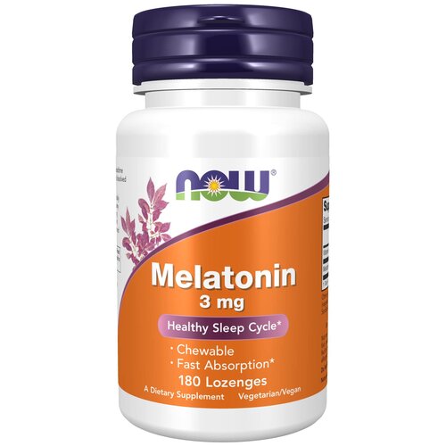 ���� �������� NOW Melatonin ���. 3 ��, 90 �, 3 ��, 180 ��. ������ ������