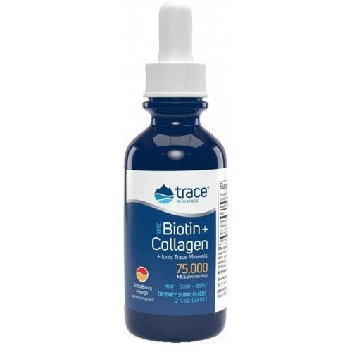 ���� Trace Minerals Liquid Ionic Biotin+Collagen 59�� ������ ������