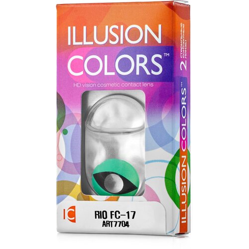    ILLUSION olors Rio, 2 ., R 8,6, D 0, fc-17   -     , -, 