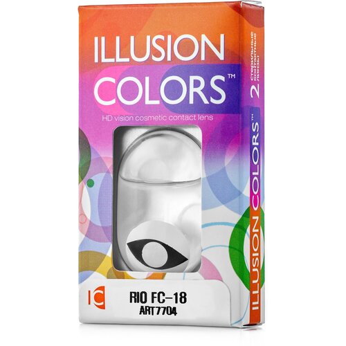    ILLUSION olors Rio, 2 ., R 8,6, D 0, fc-18   -     , -, 