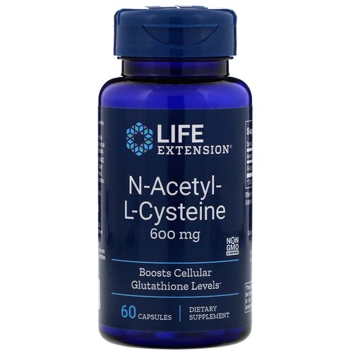 ���� ������� Life Extension N-Acetyl-L-Cysteine, 80 �, 600 ��, 60 ��. ������ ������