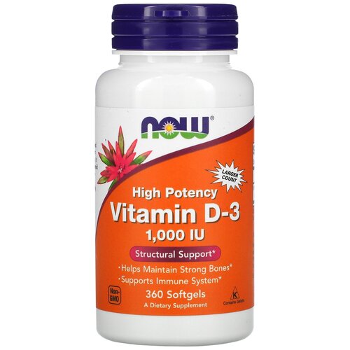 ���� Vitamin D-3 ����., 1000 ME, 90 ��, 180 �, 360 ��., ����� � ���� ������ ������