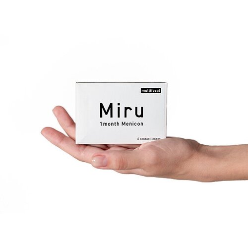    Menicon Miru 1month Multifocal, 6 ., R 8,6, D -5,25, ADD: , , 1 .  