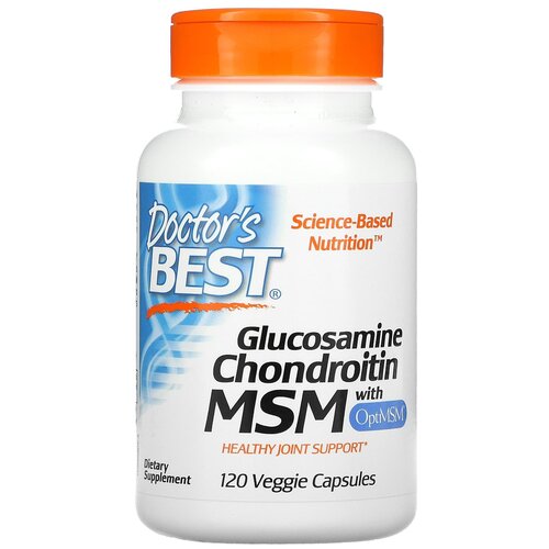 ���� ������� Doctor's Best Glucosamine, Chondroitin with MSM OptiMSM, 170 �, 120 ��. ������ ������