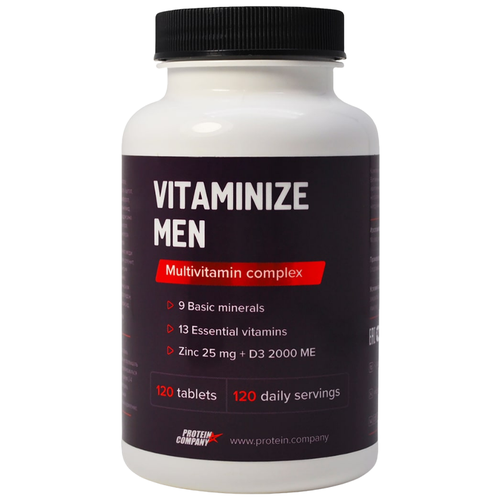 ���� Vitaminize Men, 250 ��, 150 �, 120 ��. ������ ������