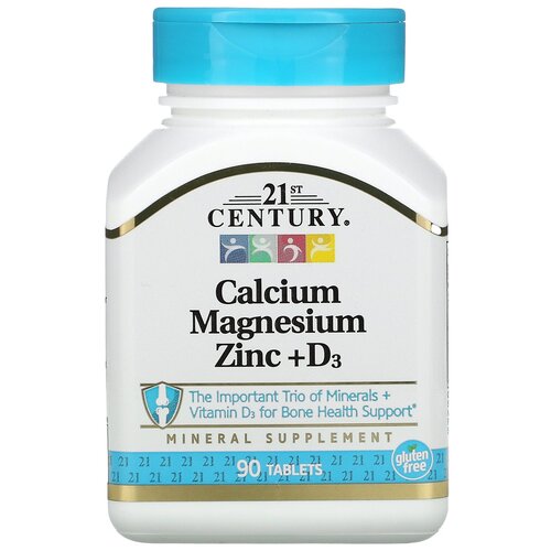 ���� Calcium Magnesium Zinc + D3 ���., 160 ��, 100 �, 90 ��. ������ ������