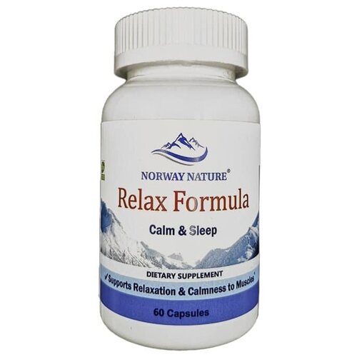 ���� ������ �������������� Norway Nature, Relax Formula Calm & Sleep, 60 ������, 60 ������ ������ ������