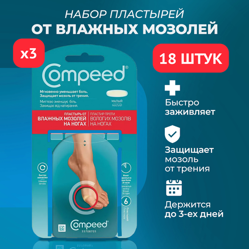 ���� ����� �������� Compeed �� ������� �������, 3 �������� �� 6 ���� ������ ������