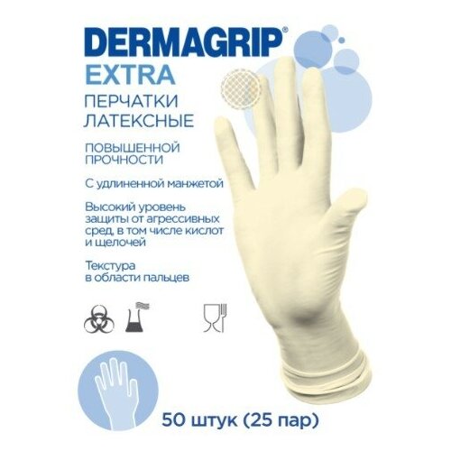      DERMAGRIP Extra, : ,  M, 50  (25 ),    