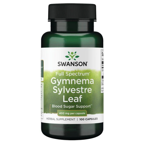 ���� Swanson Gymnema Sylvestre Leaf 400 mg Full Spectrum (���� ������� ������������ 400 ��) 100 ������ (Swanson) ������ ������