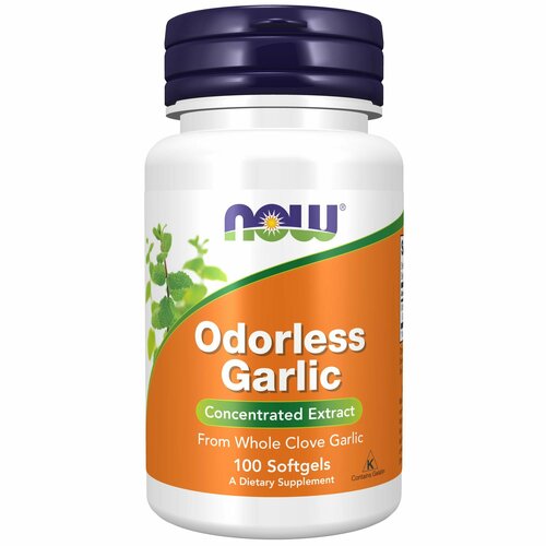  NOW Odorless Garlic,    , 100   