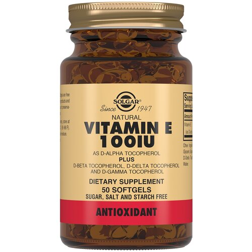  Solgar Vitamin E ., 100 , 50 , 50 .   -     , -, 