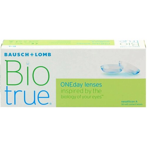 ���� ���������� ����� Bausch & Lomb Biotrue ONEday, 30 ��., R 8,6, D -4,75, 1 ��. ������ ������