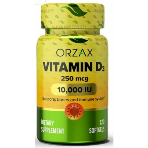  Orzax 3  D3 10000 IU 120    -     , -, 