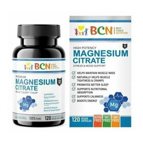 ���� BCN Magnesium Citrate 400 mg, 120 ������ ������ ������ ������ ������