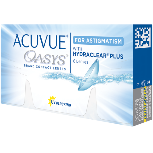    ACUVUE OASYS For Astigmatism with Hydraclear Plus, 6 ., R 8,6, D +5,5,CYL:-2,25,A:120   -     , -, 