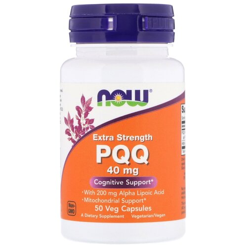   NOW PQQ Extra Strength, 50 , 40 , 50 .   -     , -, 