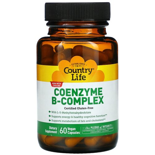   Country Life oenzyme B-complex, 140 , 200 , 60 .   -     , -, 