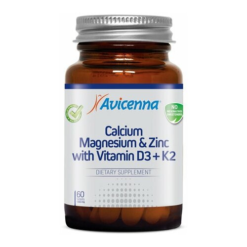 ���� Avicenna Calcium Magnesium & Zink with Vitamin D3 + K2 ���., 217 �, 60 ��. ������ ������