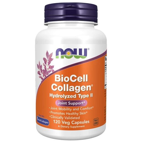 ���� BioCell Collagen Hydrolyzed Type II, ����., 120 ��., �����������, 1 ��. ������ ������