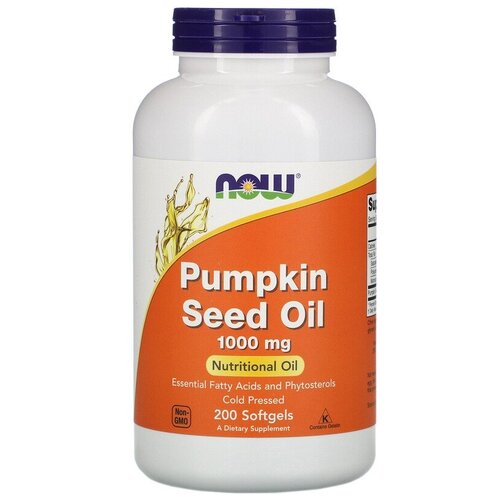 ���� ������� NOW Pumpkin Seed Oil 1000 ��, 420 �, 1000 ��, 200 ��. ������ ������