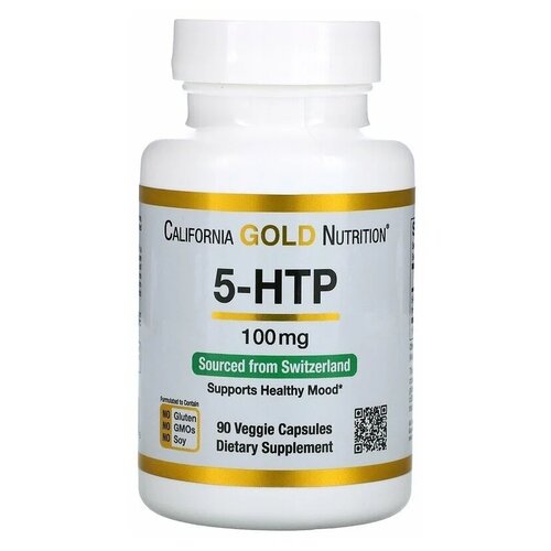 ���� ������� California Gold Nutrition 5-HTP 100 ��, 73 �, 100 ��, 90 ��. ������ ������
