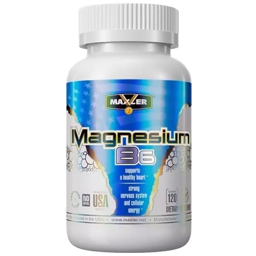 ���� MAXLER Magnesium B6 ���., 120 �, 120 ��., 1 ��. ������ ������