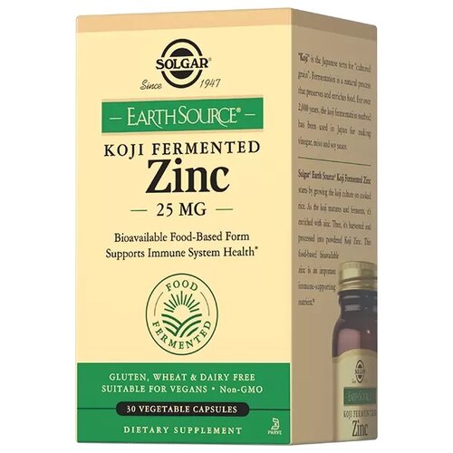 ���� Solgar Zink koji fermented ����., 30 ��., �������� ������ ������
