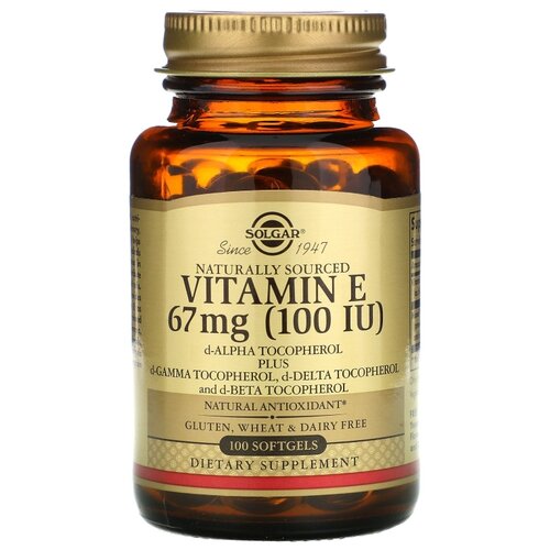 ���� Solgar Vitamin E ����., 100 ��, 270 �, 100 ��. ������ ������
