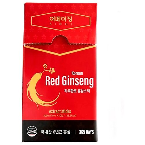 ���� SINGI Korean Red Ginseng ����� ����-�����, 10 ��, 300 �, 30 ��. ������ ������