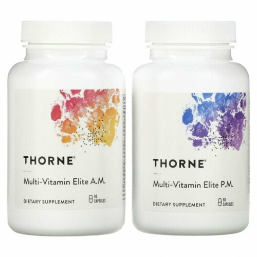 ���� Thorne Research Multi-Vitamin Elite, �������������� ��� ������ ����� � �������, 2 �������, �� 90 ������ ������ ������