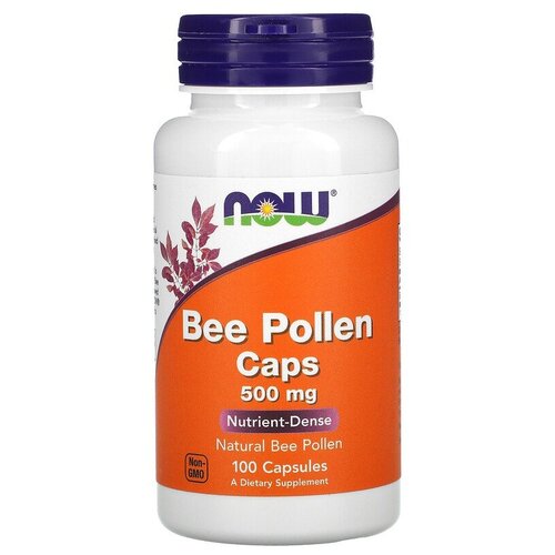 ���� ������� NOW Bee Pollen 500 ��, 90 �, 100 ��, 500 ��, 100 ��. ������ ������