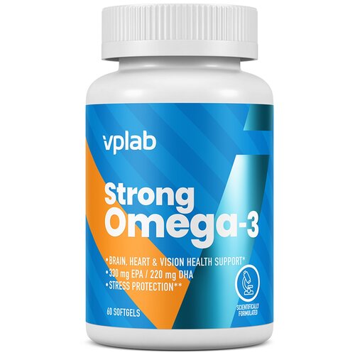 ���� VPLab Strong Omega-3 ����., 87 �, 60 ��. ������ ������