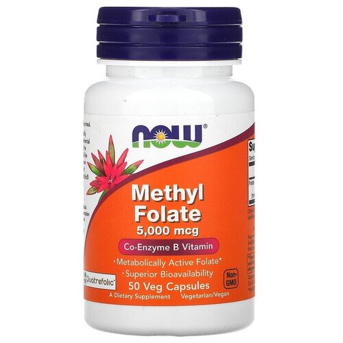 ���� ������� NOW Methyl Folate 5000 ���, 50 �, 5000 ���, 50 ��. ������ ������
