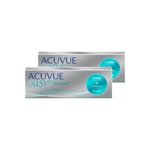    ACUVUE OASYS 1-Day with HydraLuxe, 30 ., R 8,5, D -6,5, 2 .   -     , -, 