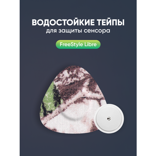 ���� ����������� ����������� ����� (��������) ��� ������ ������� Freestyle Libre (�������� �����). ����������� 7 �� 7 ��, ����� ���, 10 ��������� ������ ������
