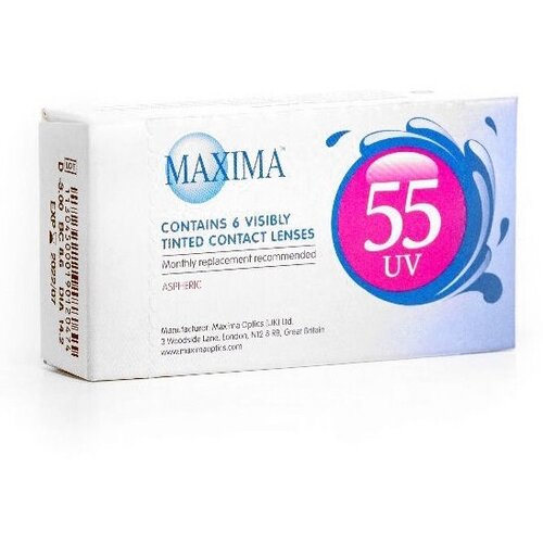    Maxima 55 UV Aspheric, 6 ., R 8,6, D -4,25, , 1 .   -     , -, 