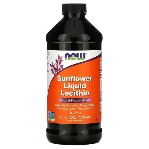   NOW Sunflower Liquid Lecithin, 150 , 473    -     , -, 