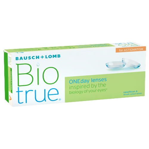 ���� ����������� ���������� ����� BAUSCH+LOMB Biotrue Oneday for astigmatism, 30 ��., R 8,4, D -4,5,�CYL:�-2,75,�A�:�180, 1 ��. ������ ������