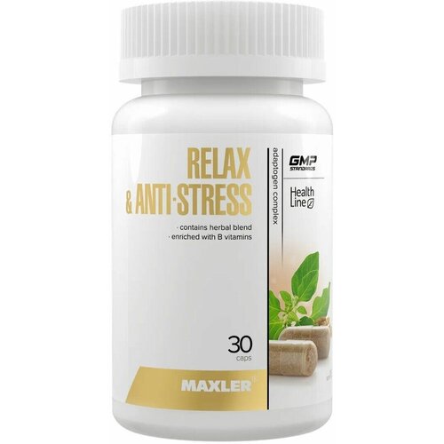 ���� ��� ��� ������� �������, ���������� � ������ Maxler Relax & Anti-Stress Complex, 30 ������ ������ ������